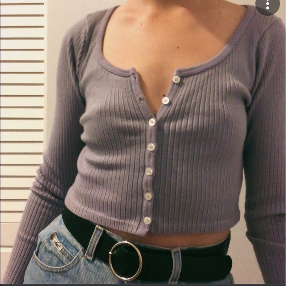 Brandy Melville Cropped long sleeve